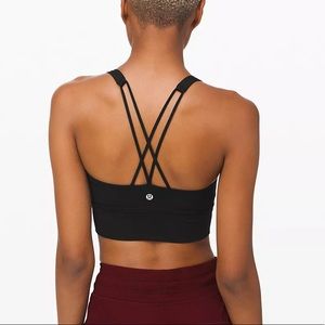 Like New Black Lululemon Online Exclusive Bra